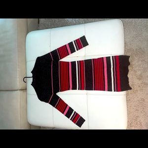 Multicolored midi dress